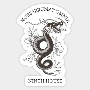 Ninth House bookish Sticker